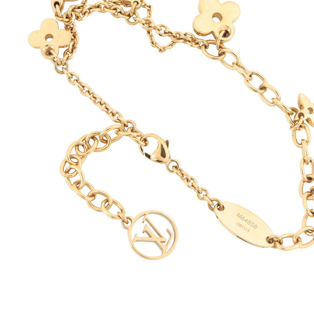 LOUIS VUITTON Brown Monogram Charm Bracelet - Picture 5 of 11